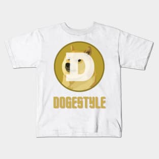 Dogecoin | Dogestyle Kids T-Shirt